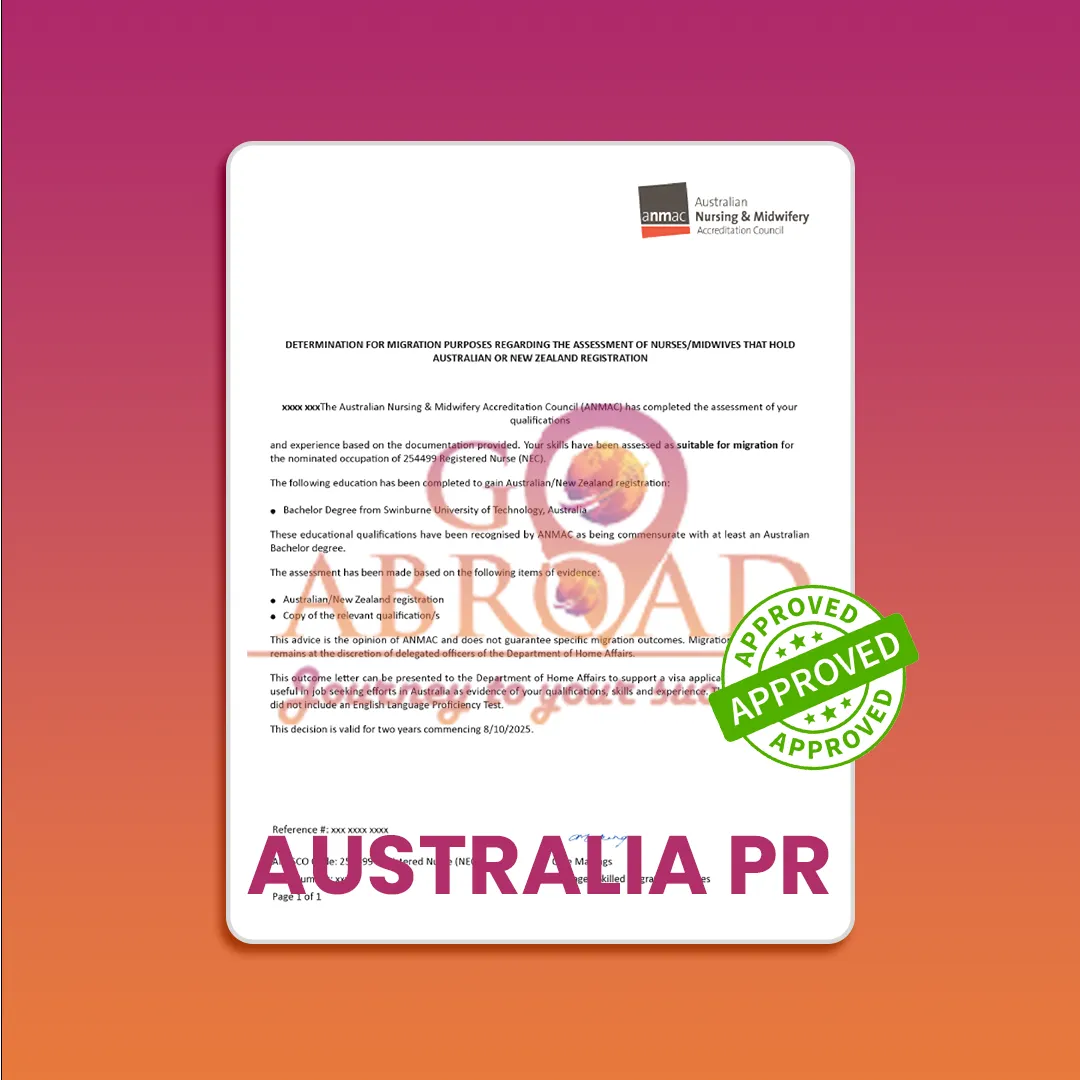 Traveler holding passport and tickets after visa approval